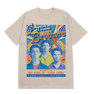 Jonas Brothers - The Tour - San Diego Tee - Size: XL